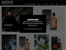 Tablet Screenshot of mackmyra.com